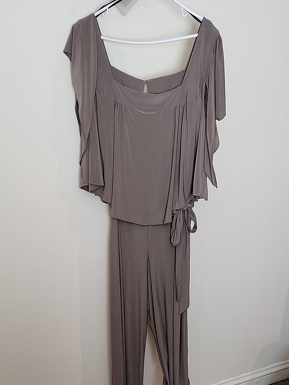 Emma & Michele Taupe Jumpsuit